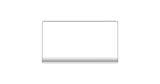 Emser Vogue White Cove Base Matte 5.98 in. x 7.83 in. Ceramic Wall Tile (0.33 sq. ft.)