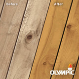Olympic Maximum 1 gal. Cedar Natural Tone Semi-Transparent Exterior Stain and Sealant in One - Super Arbor