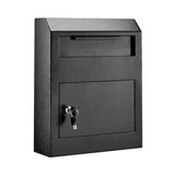 Black Heavy-Duty Secured Safe Drop Box - Super Arbor