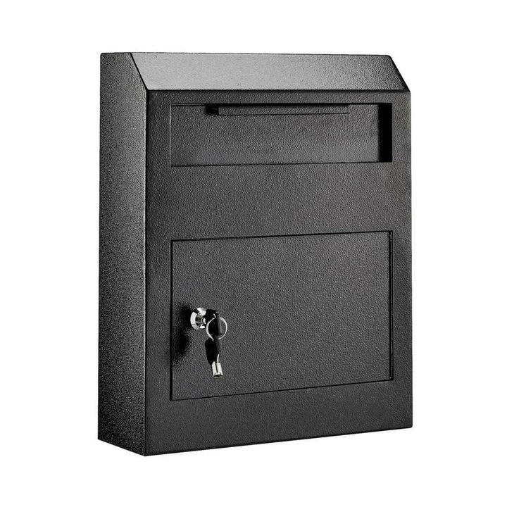Black Heavy-Duty Secured Safe Drop Box - Super Arbor