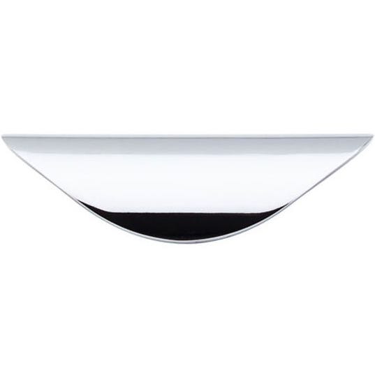 Richelieu 1-1/4 in. (32 mm) Center-to-Center Chrome Contemporary Cup Pull