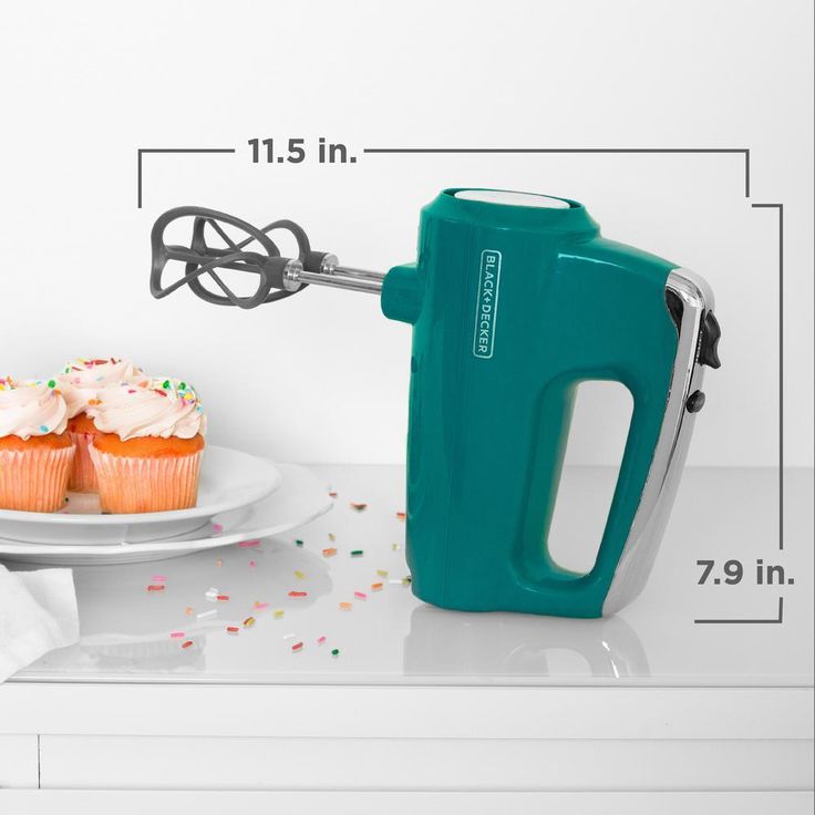 Helix Performance Premium 5-Speed Mixer Teal Hand Mixer