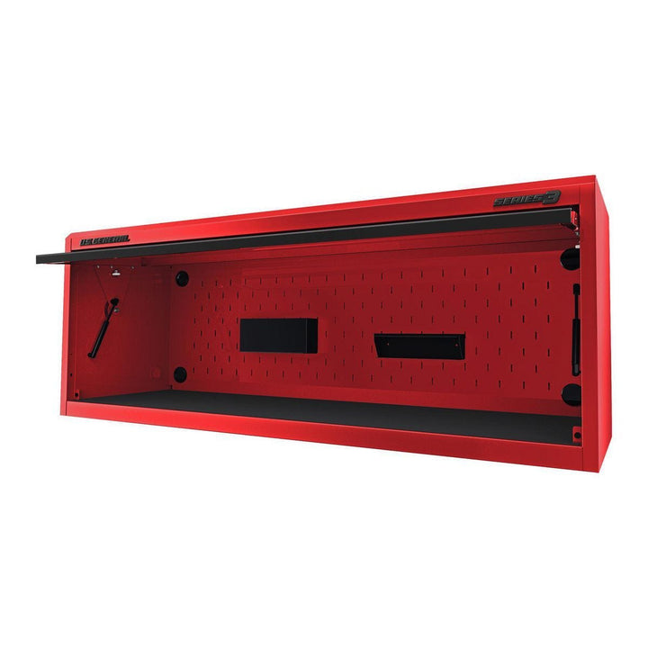U.S. GENERAL 72 in. x 22 in. Work Center Hutch, Series 3, Red