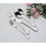 Puccini 18/10 Stainless Steel Oval Bowl Soup/Dessert Spoons (Set of 12)