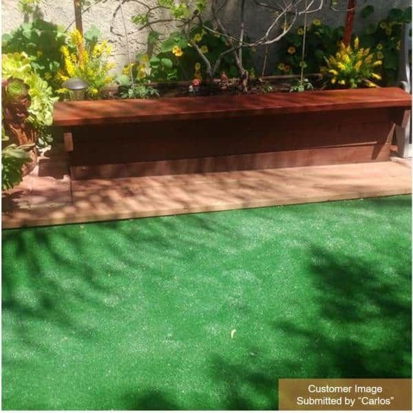 TrafficMaster Vantage 12 ft. x 100 ft. Ivy Green Artificial Grass Turf