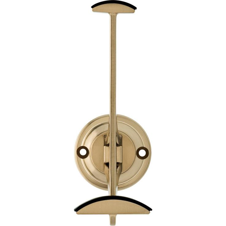 Marley 5-9/16 in. Matte Black Coat Hook