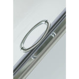 Breeze 36 in. L x 36 in. W x 76 in. H Corner Shower Kit with Reversible Sliding Door and Shower Base - Super Arbor