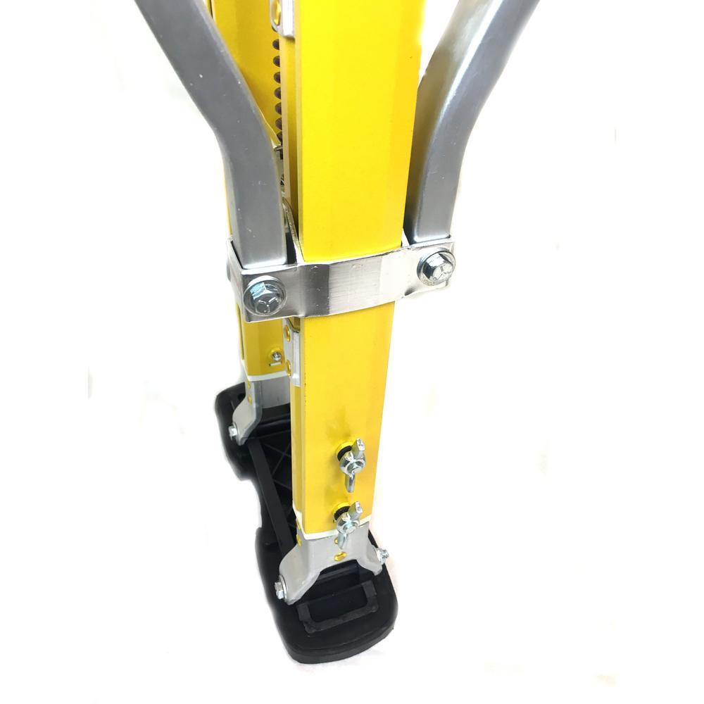 SurPro 15 in. to 23 in. Adjustable Height Dual Legs Support Magnesium Drywall Stilts - Super Arbor