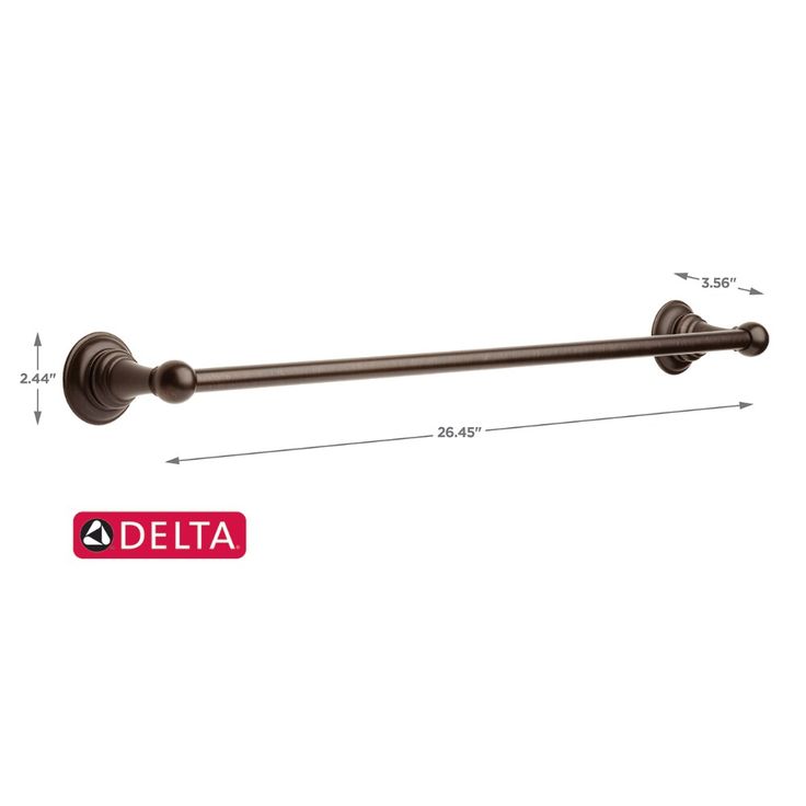 Delta 3-Piece Providence Venetian Bronze Decorative Bathroom Hardware Set