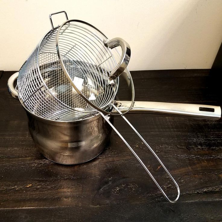 Sangerfield 3-Piece Deep Fryer Set