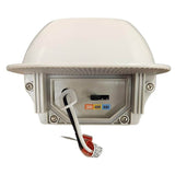 Commercial Electric 4 ft. Vapor Tight 4500 Lumens Gray Integrated LED Wraparound Light 3000K 4000K 5000K Wet Rated 120-277v