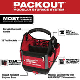 10 in. PACKOUT Tote with 25 ft. x 1.2 in. Compact Wide Blade Tape Measure (2-Pack) - Super Arbor