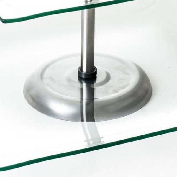 3-Tier Square Glass Cake Stand