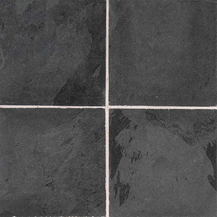 Montauk Black 12 in. x 12 in. Honed Slate Floor and Wall Tile (10 sq. ft./Case)