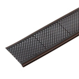 3 ft. White Snap-In Filter Gutter Guard - Super Arbor