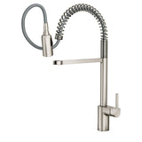 Moen Align Single-Handle Pre-Rinse Spring Pull-Down Kitchen Faucet with Power Clean, Spot Resist Stainless (5923SRS)