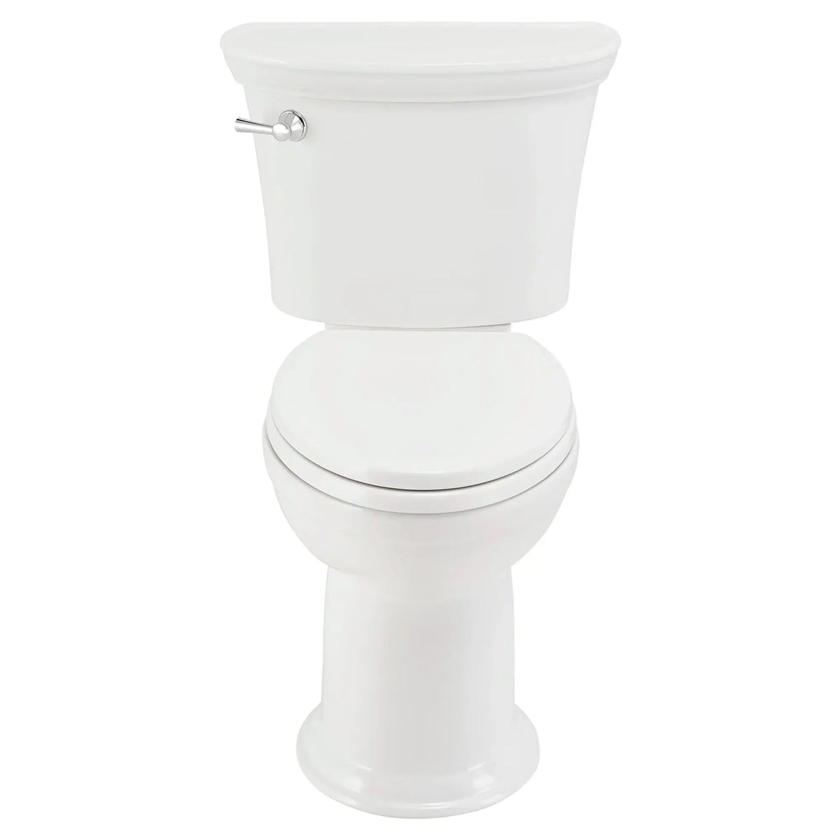American Standard Esteem VorMax White WaterSense Elongated Chair Height 2-Piece Toilet, 12-in Rough-In