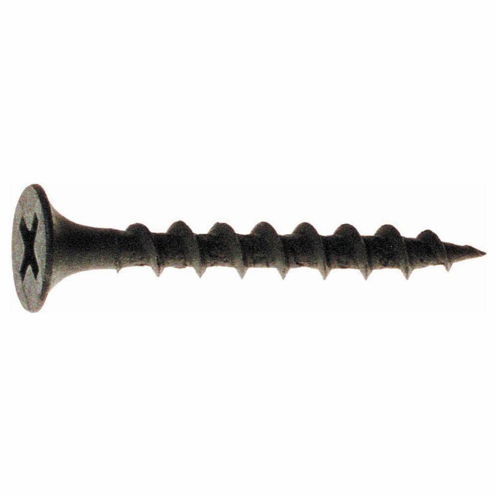 #6 x 1 in. Philips Bugle-Head Coarse Thread Sharp Point Drywall Screws (1 lb.-Pack)