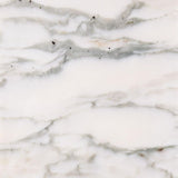 Marbletiledirect Calacatta Verde White Marble 3-inch x 6-inch x 3/8-inch Polished Tiles