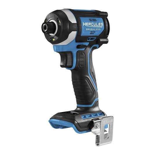 Hercules 20V Lithium‑Ion Cordless Compact 1/4 in. Hex Impact Driver (Tool Only)