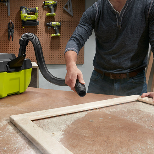 RYOBI 18V ONE+ 3 Gal. Project Wet/Dry Vacuum with Accessory Storage (Tool-Only)