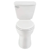 American Standard Champion White Elongated Chair Height 2‑Piece Toilet, 12‑in Rough-In