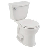 American Standard Champion White Round Chair Height 2-piece Toilet, 12-in Rough-In
