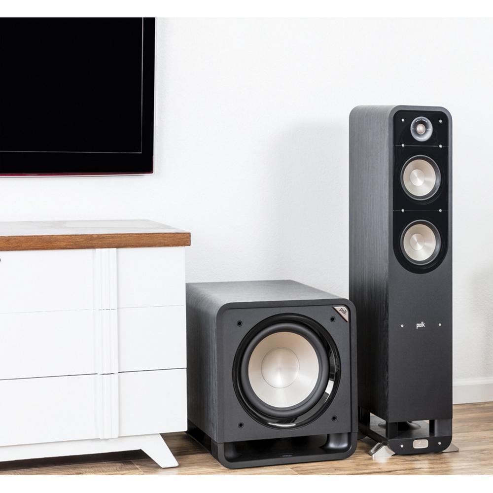 HTS 10 in. Powered Subwoofer with Power Port Technology - Super Arbor