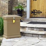 OAK ParcelWirx Delivery Box Vertical with smart lock Premium - Super Arbor