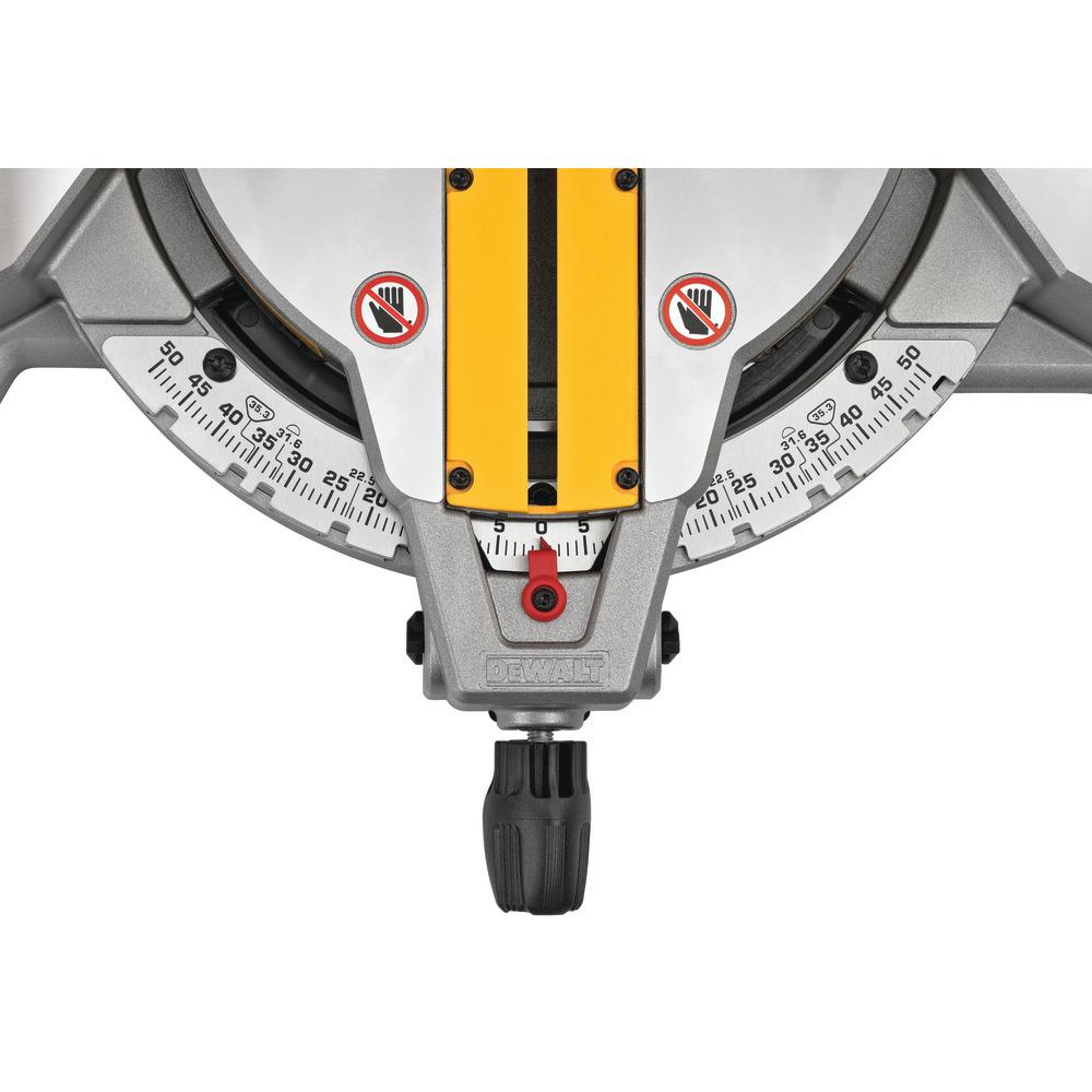 15 Amp Corded 10 in. Compound Single Bevel Miter Saw - Super Arbor