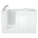 Value Series 48 in. Left Hand Walk-In Bathtub in White - Super Arbor