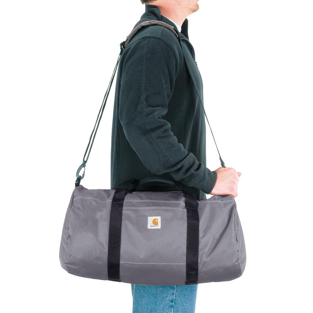 Trade Medium 21 in. Grey Duffel and Utility Pouch - Super Arbor