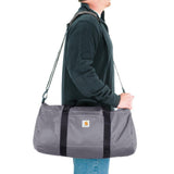 Trade Medium 21 in. Grey Duffel and Utility Pouch - Super Arbor