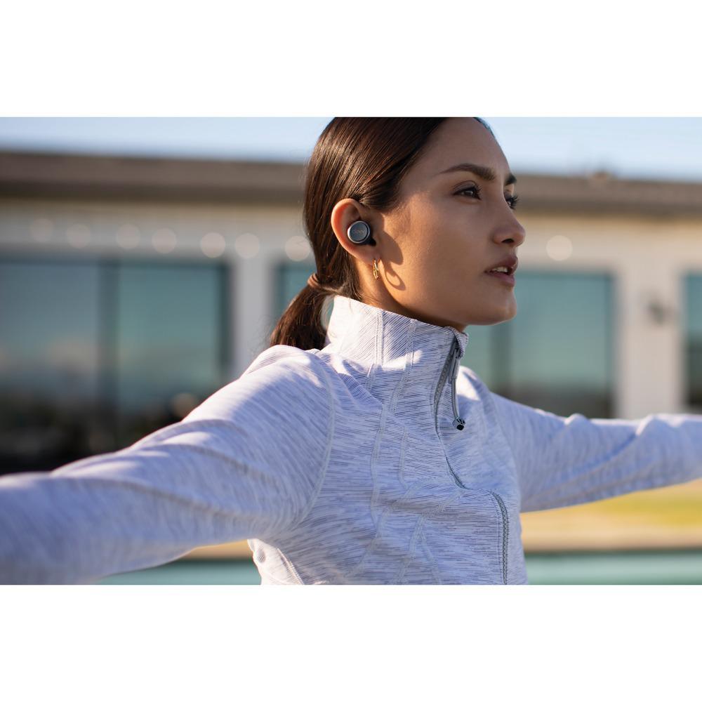 Ally Plus True Wireless Noise-Canceling Bluetooth Earbuds in Navy - Super Arbor