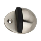 Floor Mount 2 in. Satin Nickel Door Stop