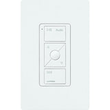 Caseta Wireless Pico Remote for Audio, Works with Sonos, White - Super Arbor