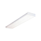 SB 4 32 120 1/4 GESB 4 ft. Fluorescent Wraparound Lens Ceiling Fixture - Super Arbor