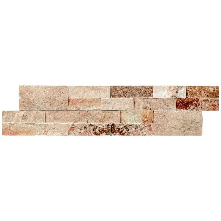 MSI Picasso Ledger Panel 6 in. x 24 in. Natural Travertine Wall Tile (10 cases / 60 sq. ft. / pallet)
