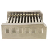 306 sq. in. Stainless Steel Hot Dog Roller Grill