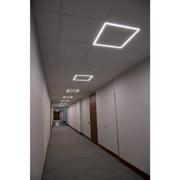 Commercial Electric CE 2 ft. x 4 ft. White Panel Bar CCT and Lumen Selectable Integrated LED & Troffer Light 30-Watt equivalent
