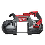 M18 FUEL 18-Volt 4-1/2 in./5 in. Lithium-Ion Brushless Cordless Grinder with Paddle Switch with Bandsaw and Batteries