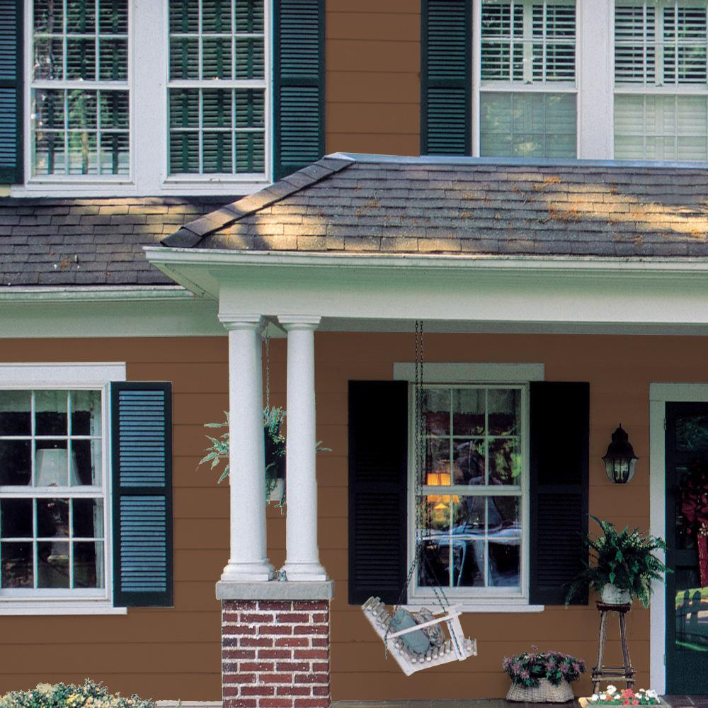 BEHR 5 gal. #SC-110 Chestnut Solid Color House and Fence Exterior Wood Stain - Super Arbor