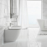 St. Tropez Elongated Toilet Bowl Only in Glossy White - Super Arbor