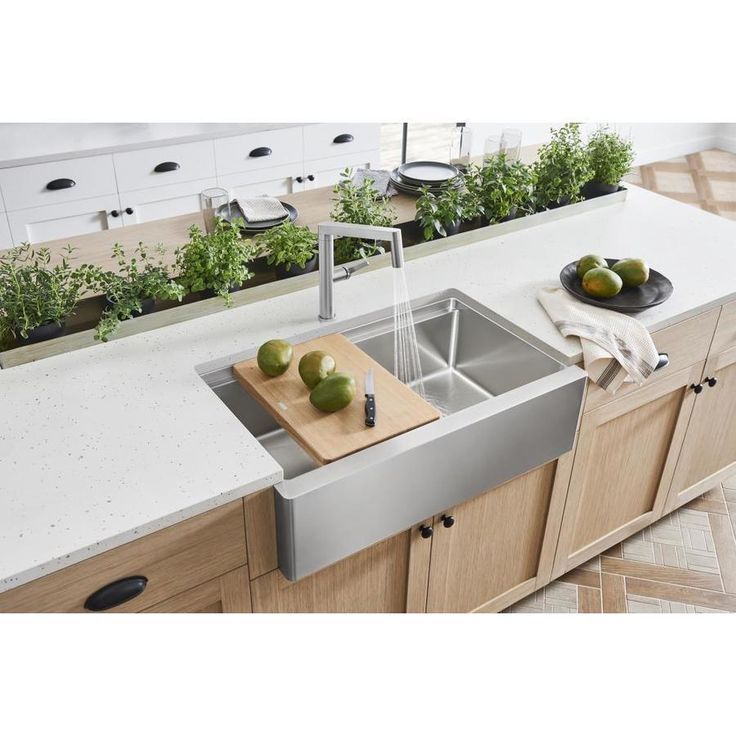 BLANCO Panera Stainless Steel 1-Handle Deck-Mount Pull-Out Handle Kitchen Faucet