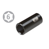 3/8 in. and 1/2 in. Drive 3/8 - 1-1/4 in., 8-32 mm 6-Point Impact Socket Set (38-Piece) - Super Arbor