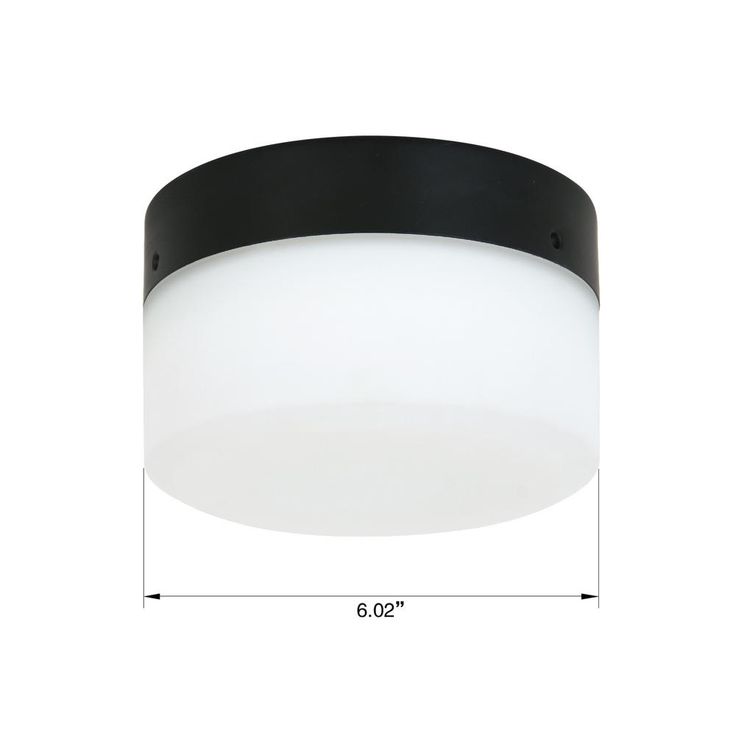 Climate Black Glass Ceiling Fan Bowl Light Kit