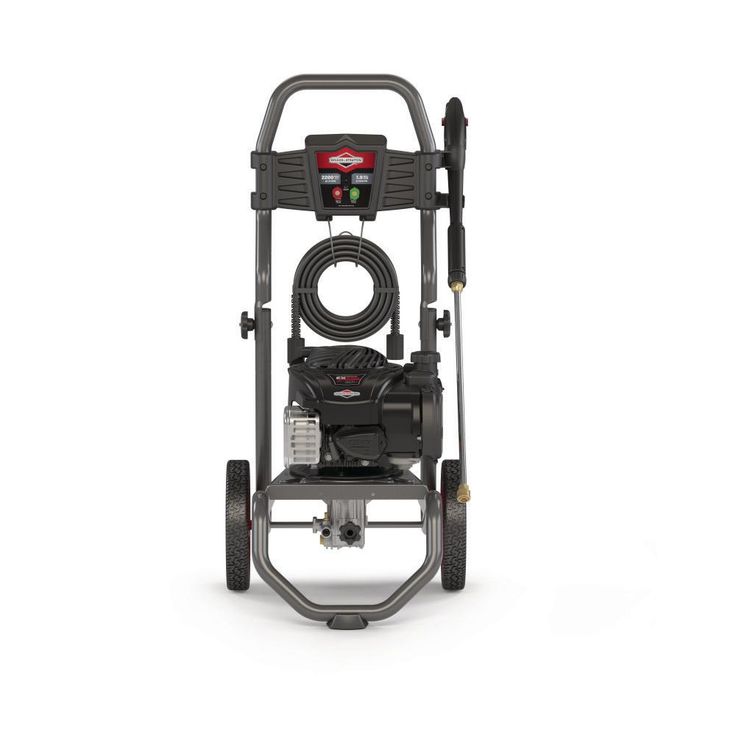BRIGGS 2200 PSI 1.9 GPM Cold Water Gas Pressure Washer with B&S 550e Engine and Quick-Connect Spray Tips