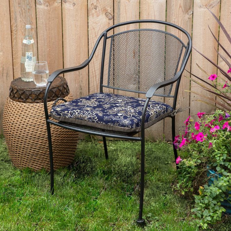 Style Selections Aidy Jacobean Seat Pad