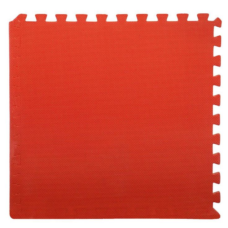 Stalwart Multi-Color 24 in. x 24 in. x 0.50 in. Interlocking EVA Foam Floor Mat (4-Pack)