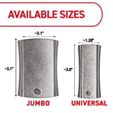 3M Command Silver Picture Hanger, Jumbo Universal, 8 lb Capacity, 1 Pack